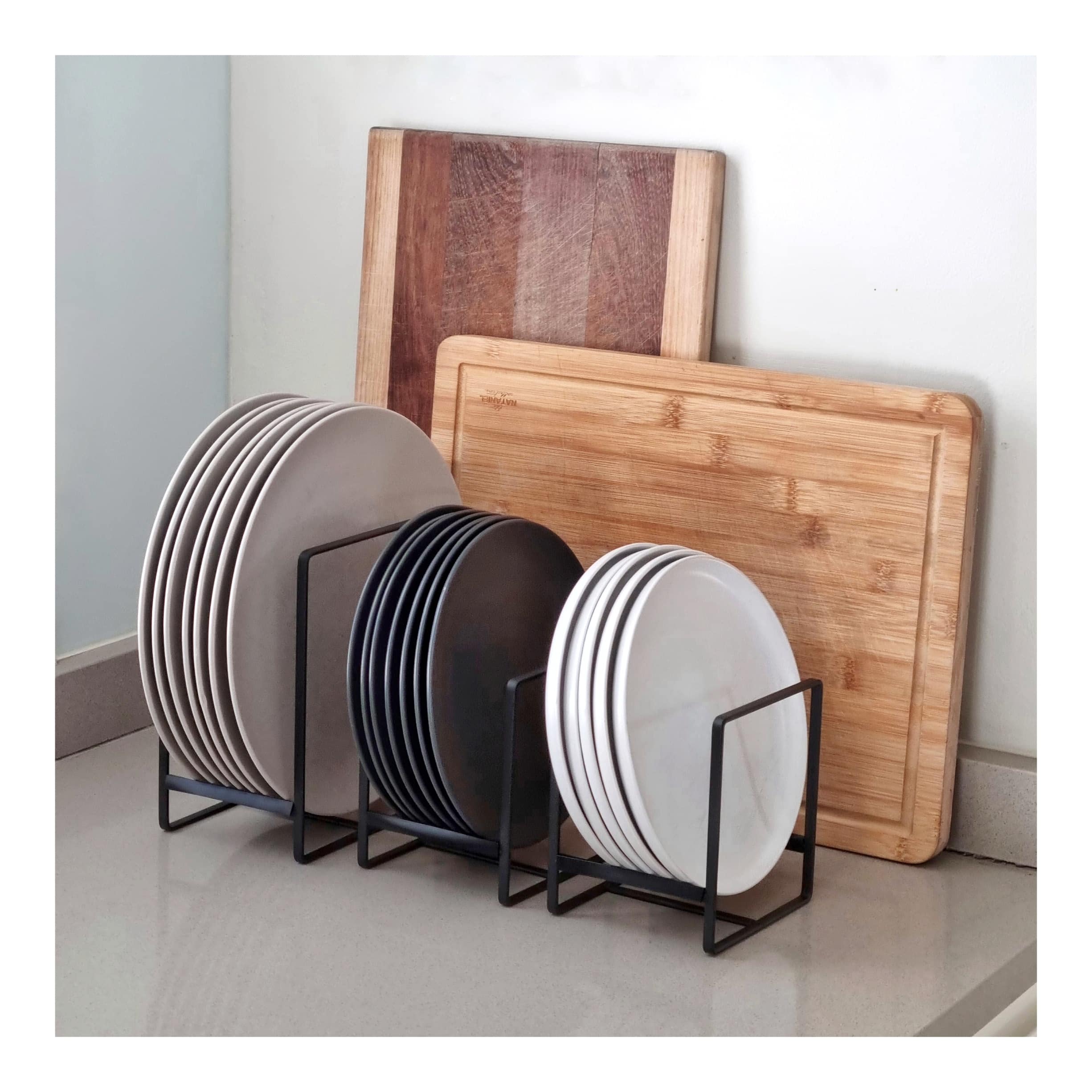 Pack of 2 Vertical Plate Stackers