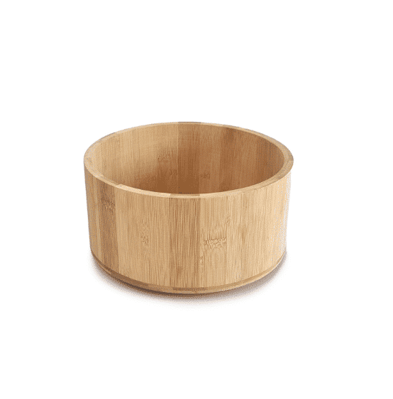 Tall rim Bamboo ‘Lazy Susan’ turn / rotating table