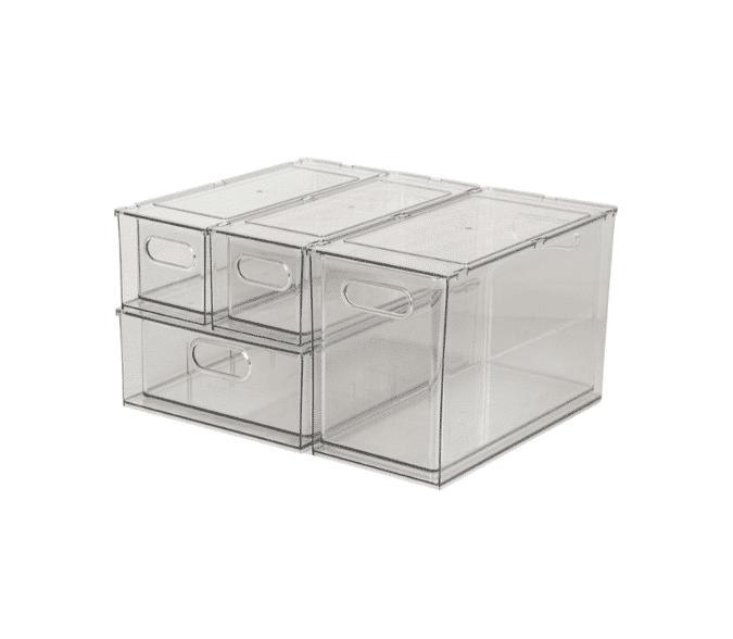 Drawer multipurpose stackable organisers