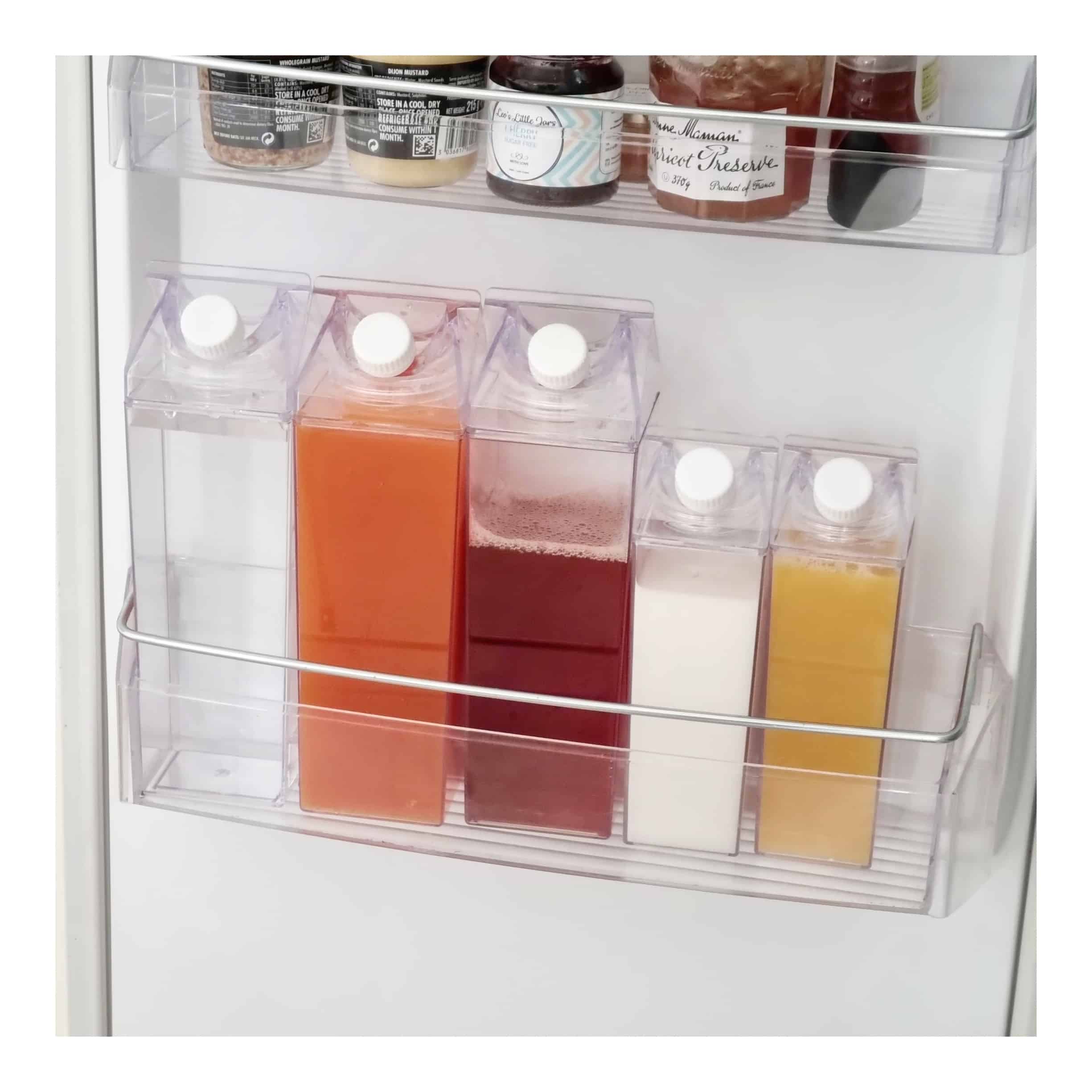 Square Clear Carton Bottles ( 500ml & 1L) (1)