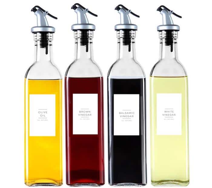 Minimalist Oil & Vinegar Labels (set of 7)