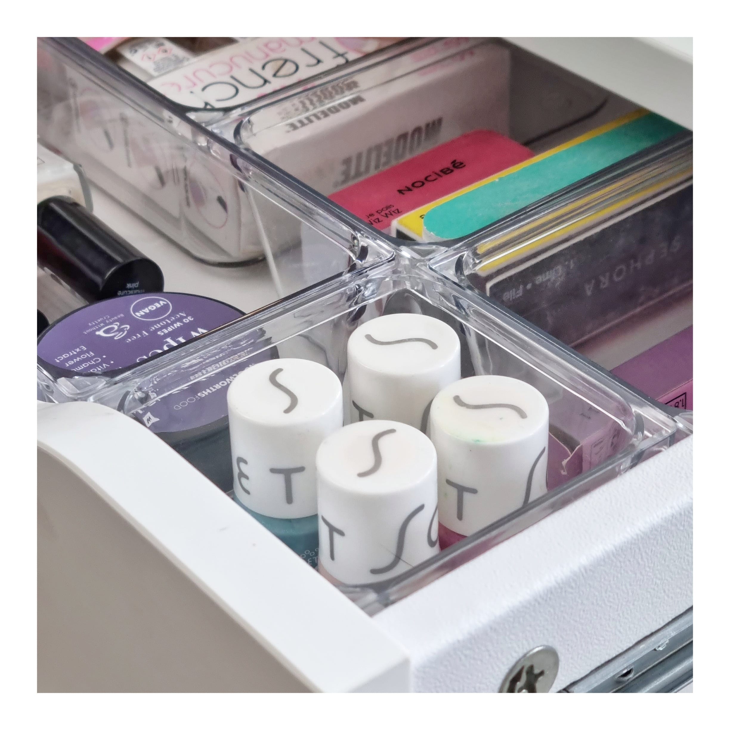 Pack of 16 Baby Bins _ drawer organisers