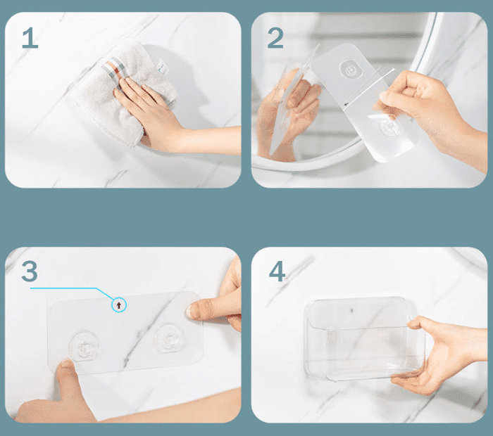 Bathroom caddy organiser