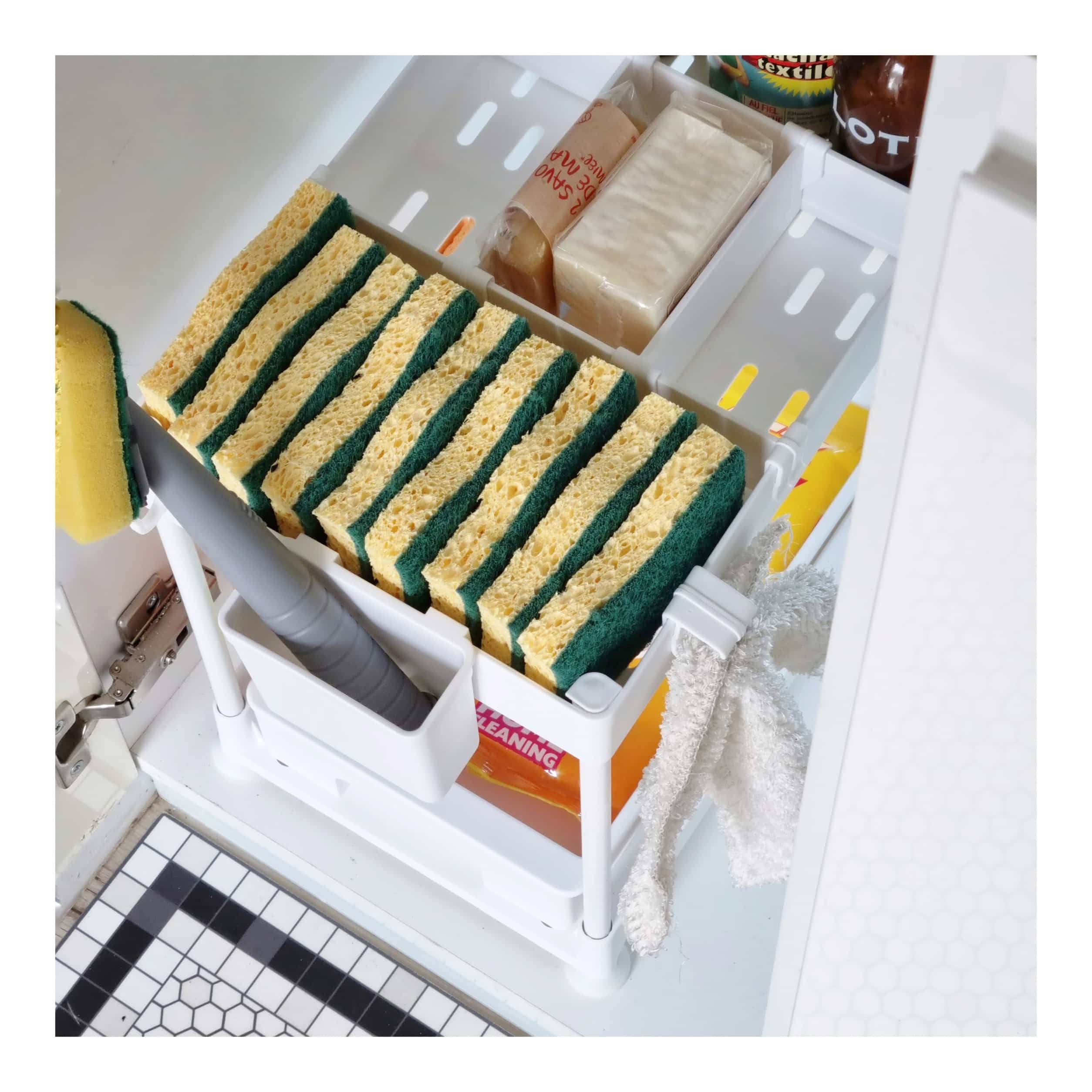 2 Tier Sliding storage organiser (1)