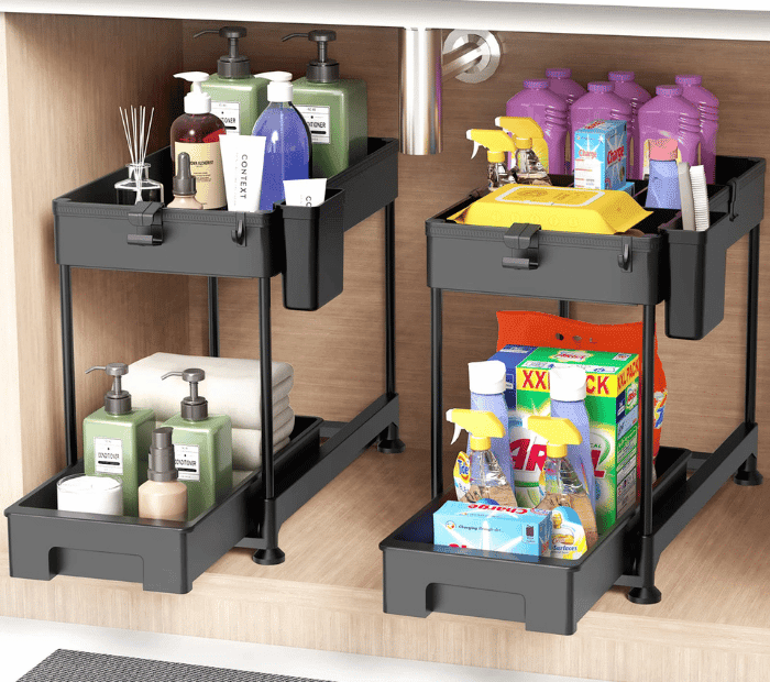 2 Tier Sliding storage organiser