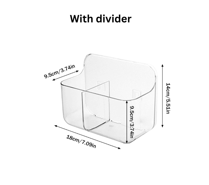 with divider