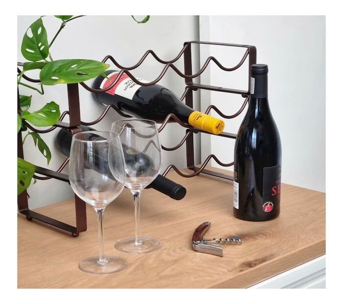 Stackable 3 layer wine rack