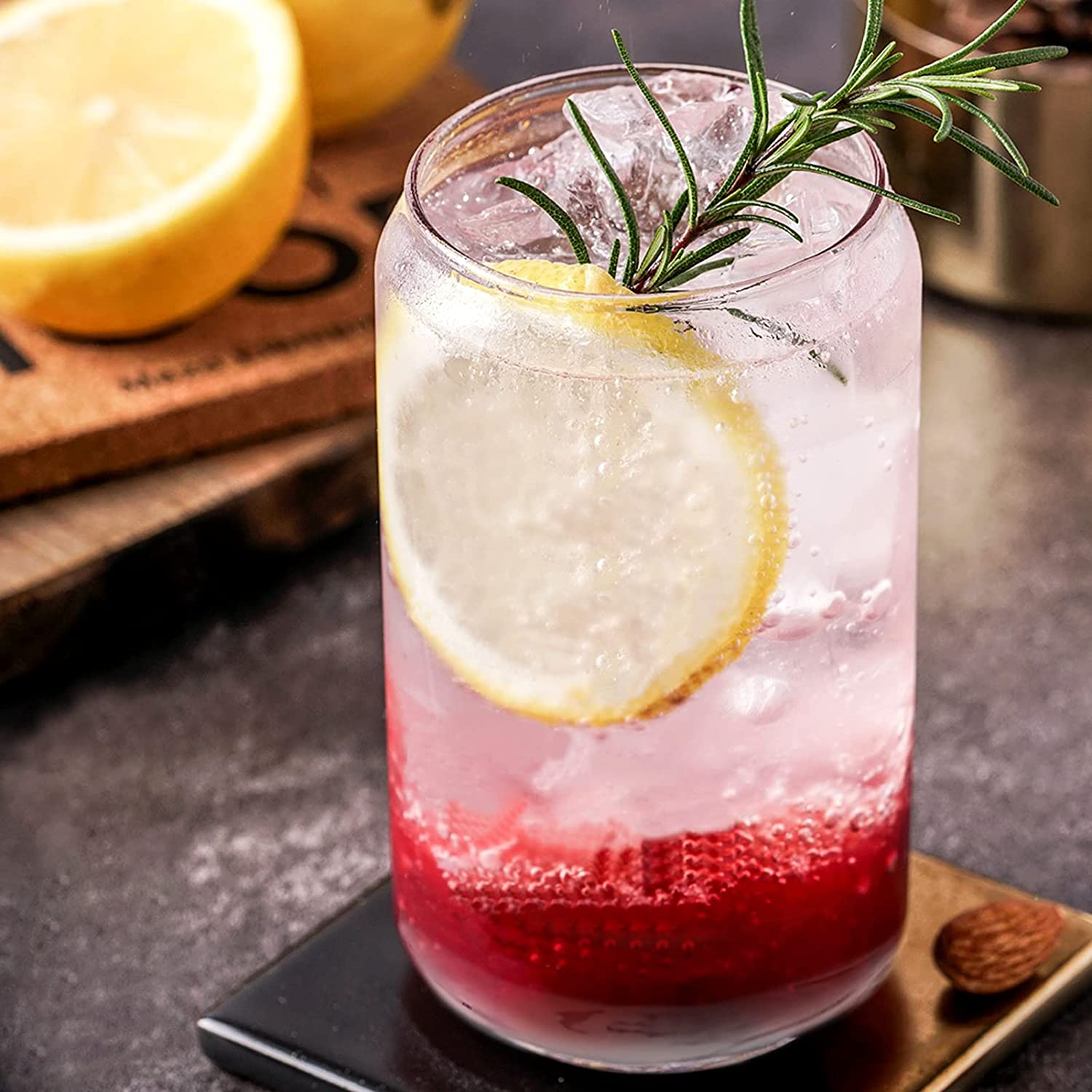 ‘Soda Can’ design drinking glasses