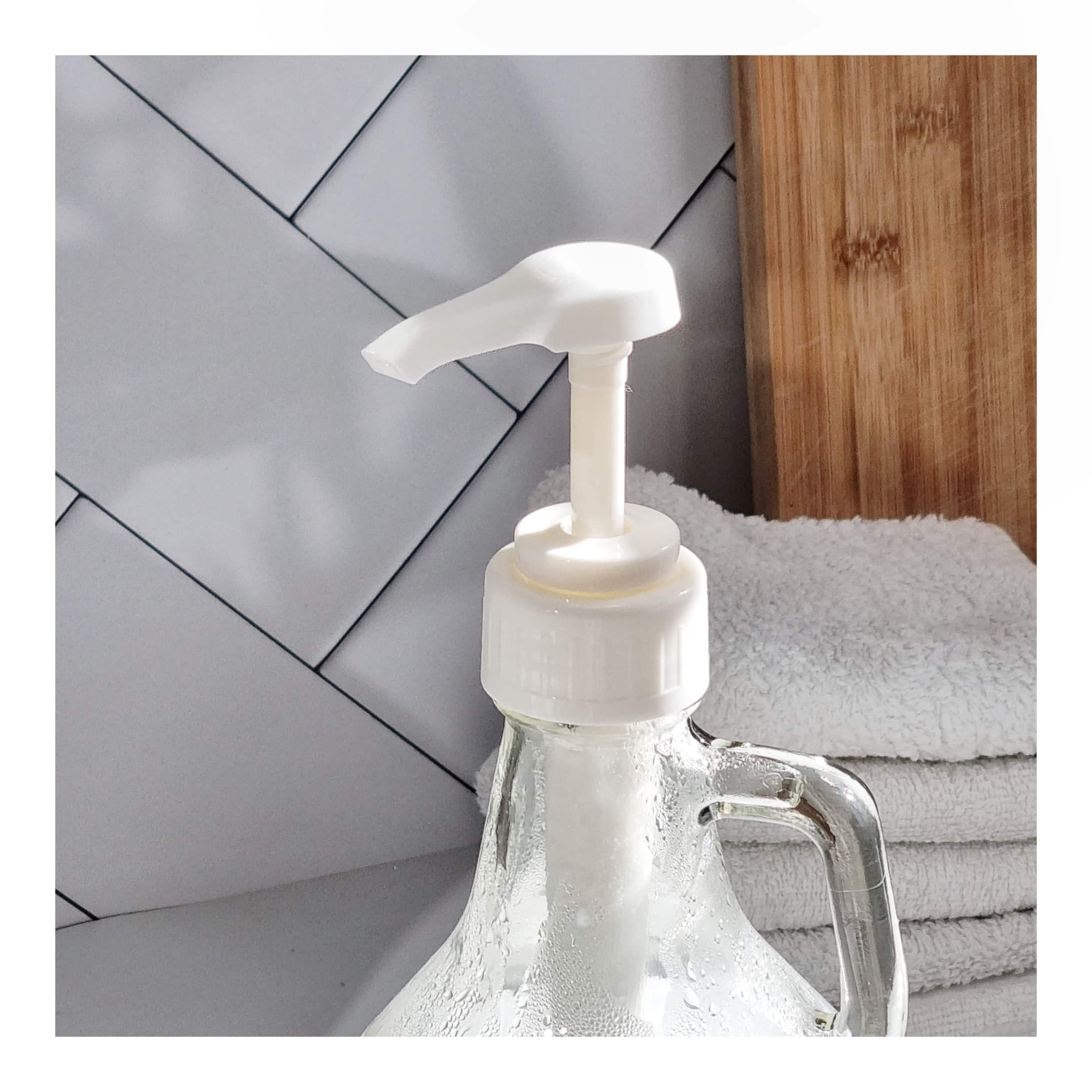 2L Glass Gallon Bottle with pump lid (3)