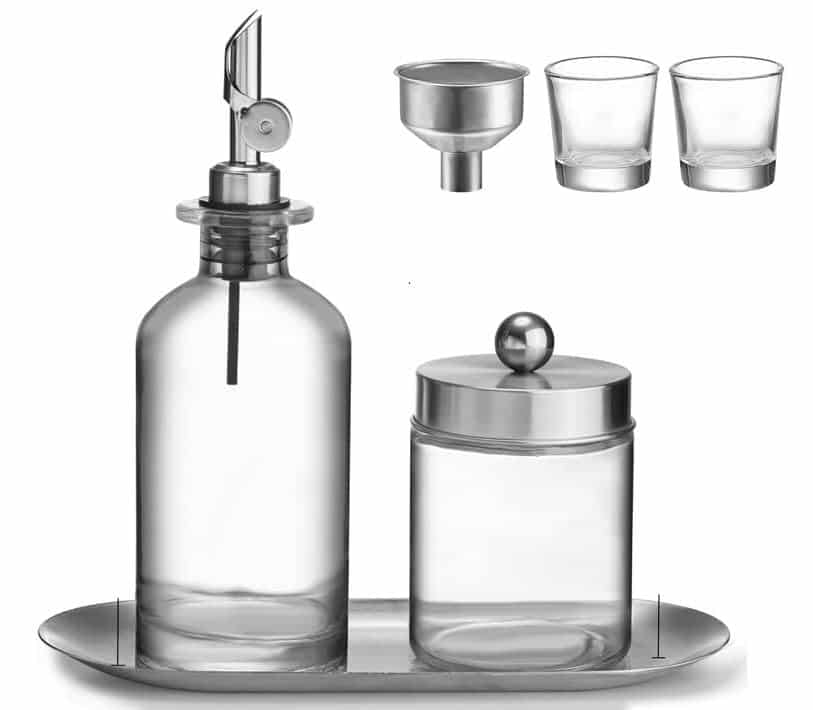 Mouthwash dispenser & bathroom set (1)